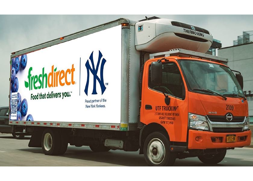FreshDirect expanded its partnership with the New York Yankees and will